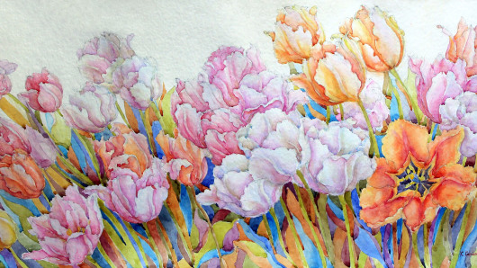 Aquarell_Blumempanorama